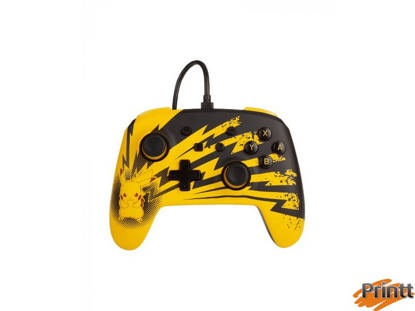 Immagine di CONTROLLER POWER A- WIRED NINTENDO SWITCH - LIGHTNING PIKACHU