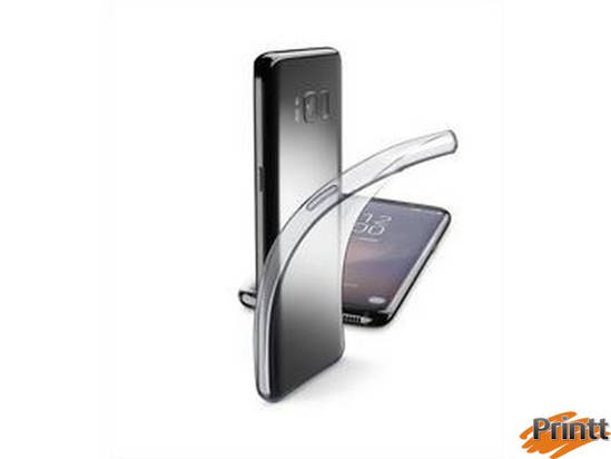 Immagine di Custodia Gomma Fine S21+ trasparente Cellularline