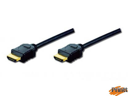 Immagine di CAVO DI COLLEGAMENTO HDMI 3D CON ETHERNET DOPPIA SCHERMATURA MT. 5