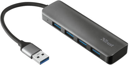 Immagine di TRUST - ADATTATORE 4-PORT MINI USB HUB HALYX