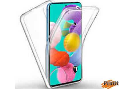 Immagine di Custodia Gomma Fine Galaxy A53 Trasp