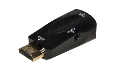 Immagine di ADATTATORE HDMI MASCHIO A VGA FEMMINA
CON AUDIO 3,5 MM