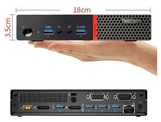 PC Bureau Lenovo Tiny M720q – I3-8100T – 8 Go RAM – SSD 256 Go NVMe – WiFi – Occasion