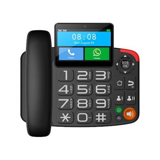 Immagine di Cell. MAXCOM VOLTE LANDLINE MOBILE PHONE MM42 D