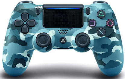 Immagine di XTREME JOYPAD PS4 OBLIVION WIRELESS BT CONTROLLER CAMOUFLAGE  BLU