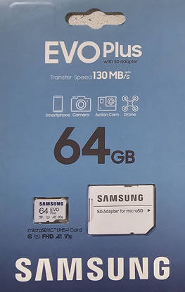 Immagine di MICRO SD Samsung EVO Plus 64GB CLASSE 10