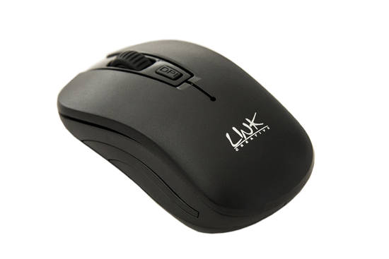 Immagine di MOUSE WIRELESS 3 TASTI NERO RICEVITORE USB 1000 DPI